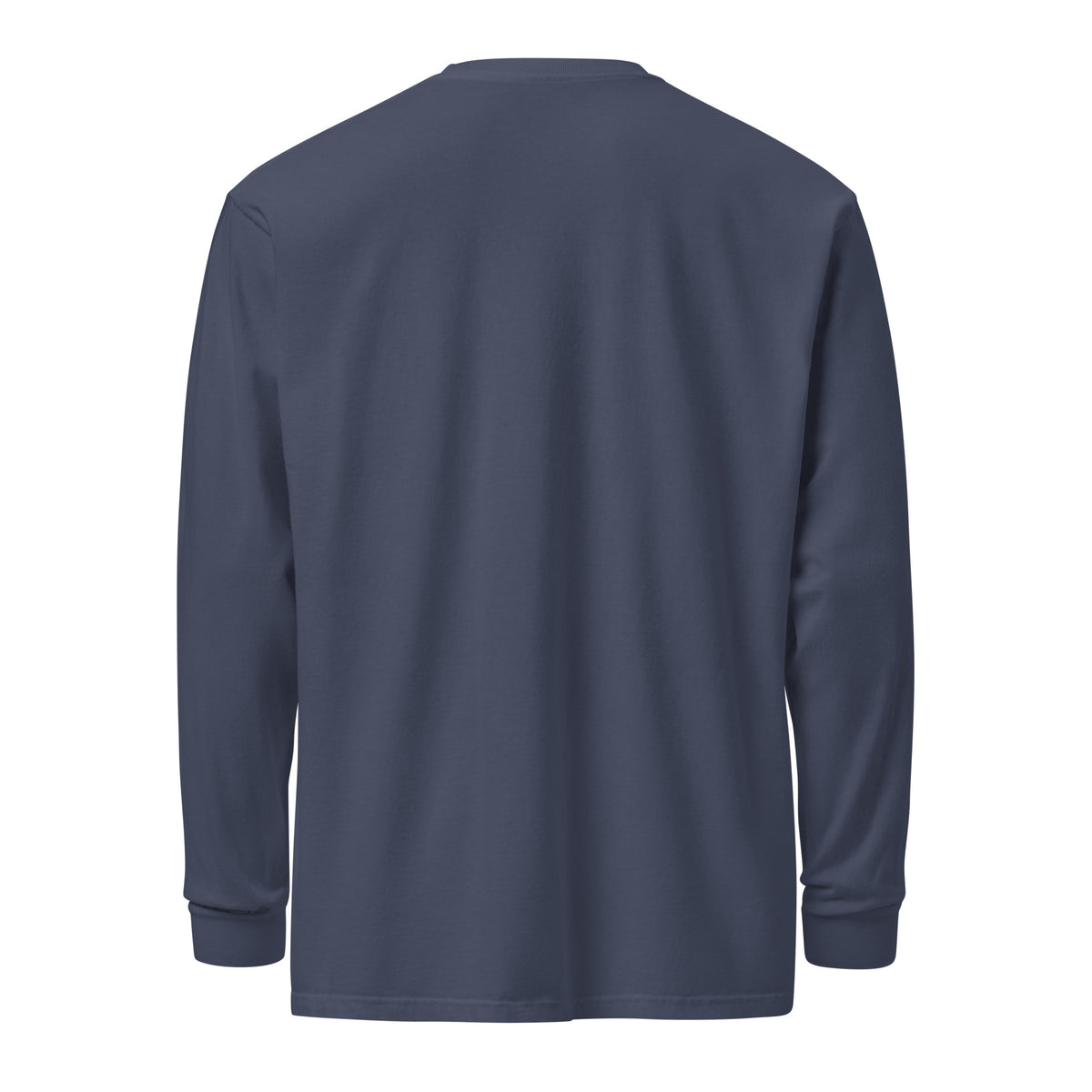 Hickory Flat GA long sleeve shirt in Navy with white ink, North GA Local