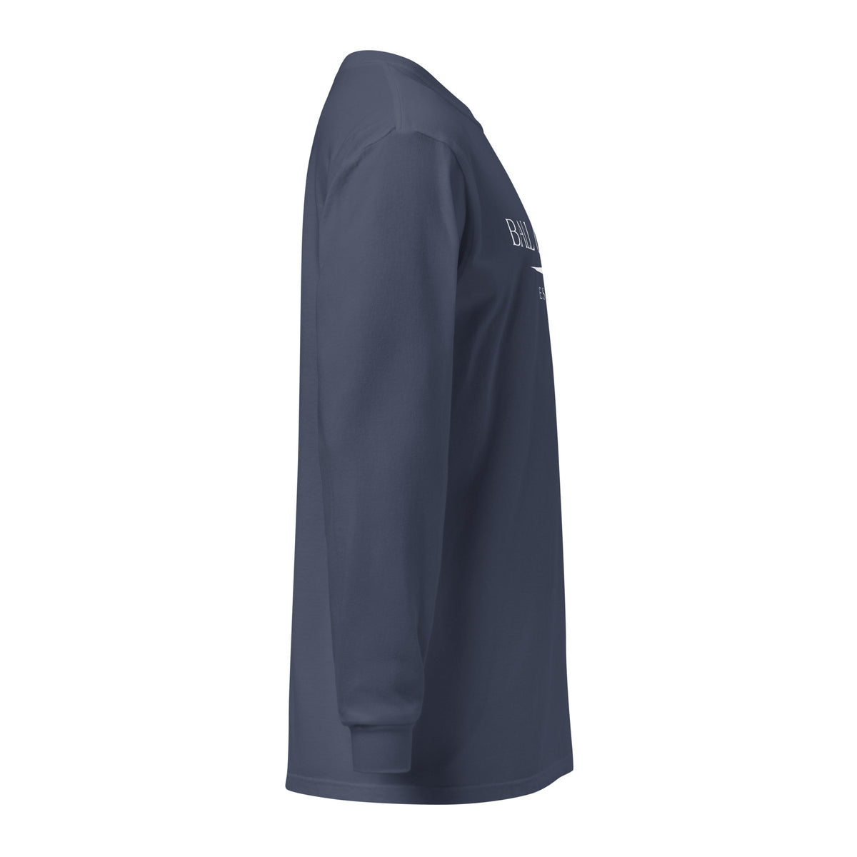Ball Ground GA long sleeve shirt in Navy with white ink, North GA Local